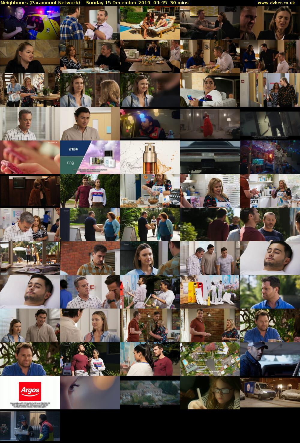 Neighbours (Paramount Network) Sunday 15 December 2019 04:45 - 05:15