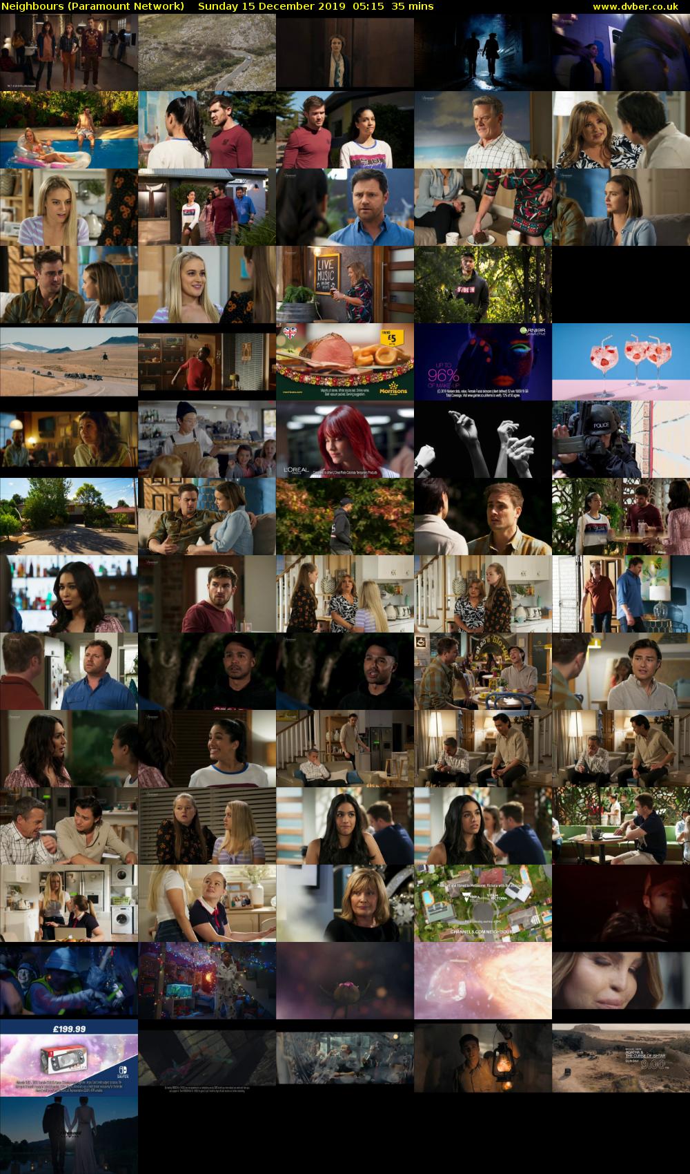Neighbours (Paramount Network) Sunday 15 December 2019 05:15 - 05:50