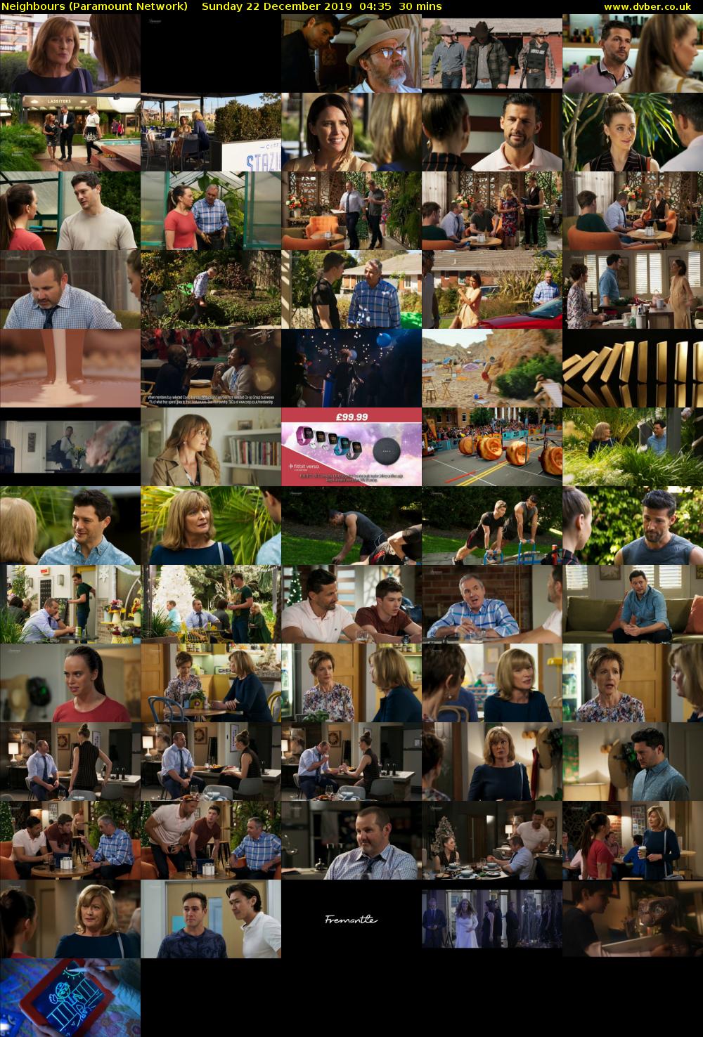 Neighbours (Paramount Network) Sunday 22 December 2019 04:35 - 05:05