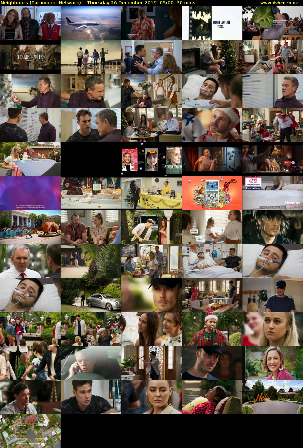 Neighbours (Paramount Network) Thursday 26 December 2019 05:00 - 05:30