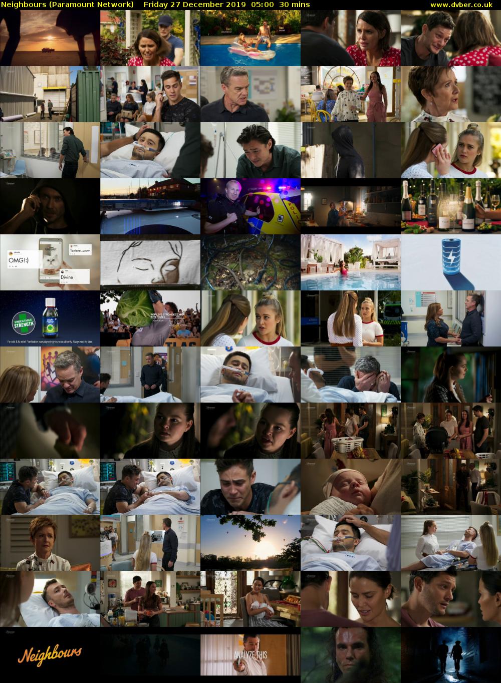 Neighbours (Paramount Network) Friday 27 December 2019 05:00 - 05:30