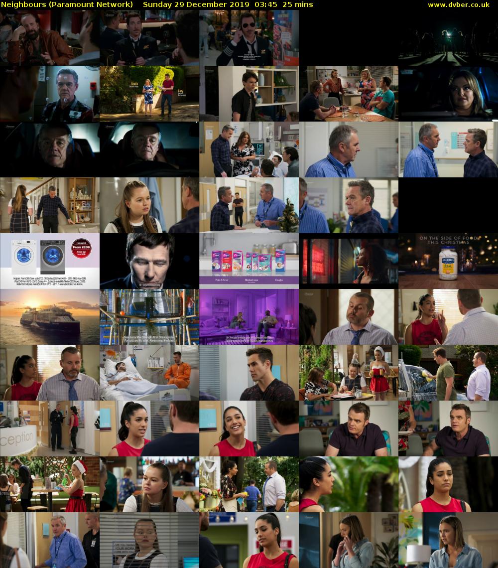 Neighbours (Paramount Network) Sunday 29 December 2019 03:45 - 04:10