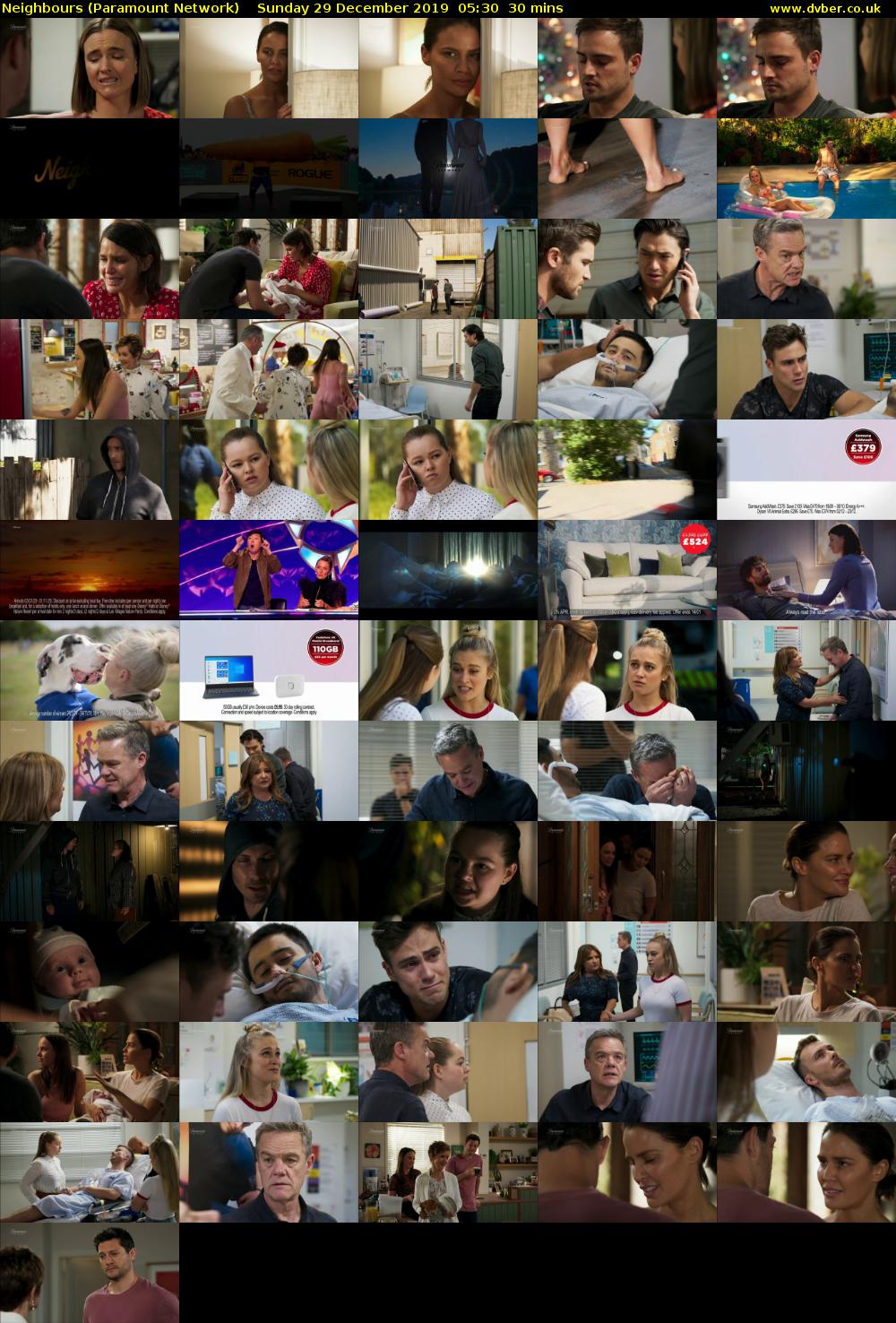 Neighbours (Paramount Network) Sunday 29 December 2019 05:30 - 06:00