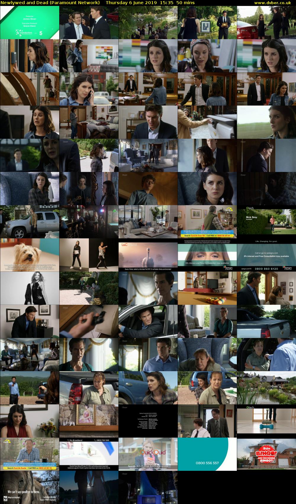 Newlywed and Dead (Paramount Network) Thursday 6 June 2019 15:35 - 16:25