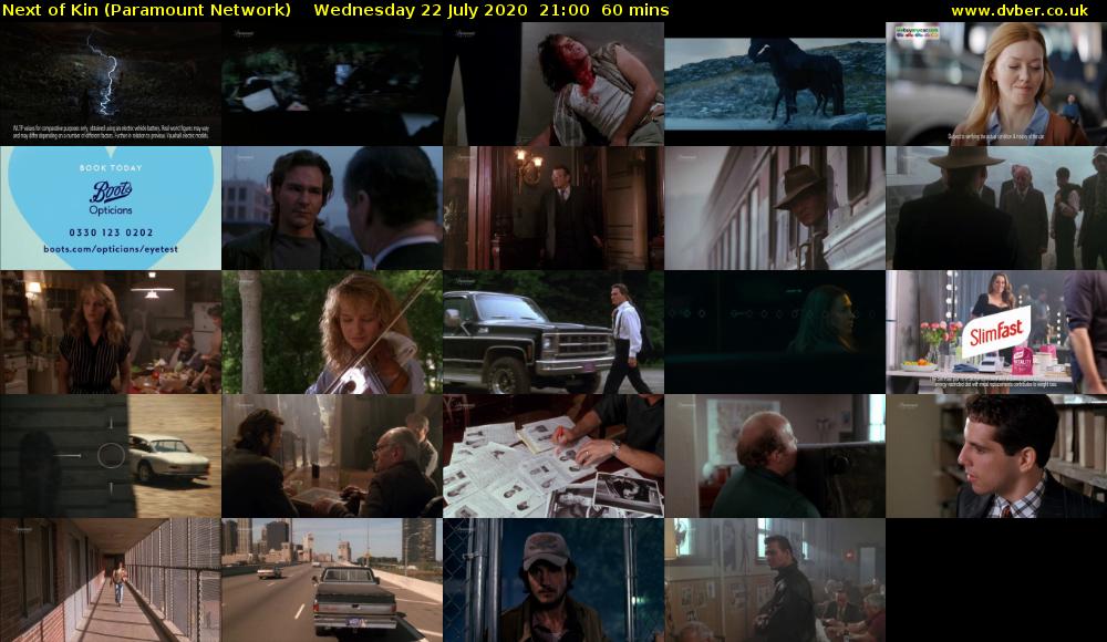 Next of Kin (Paramount Network) Wednesday 22 July 2020 21:00 - 22:00