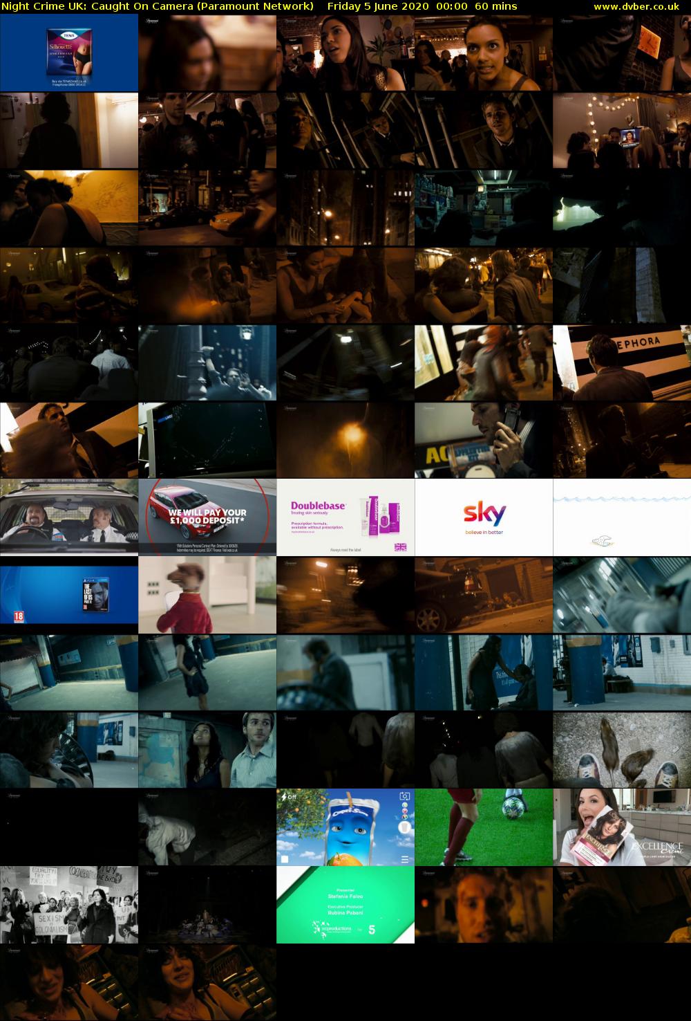 Night Crime UK: Caught On Camera (Paramount Network) Friday 5 June 2020 00:00 - 01:00