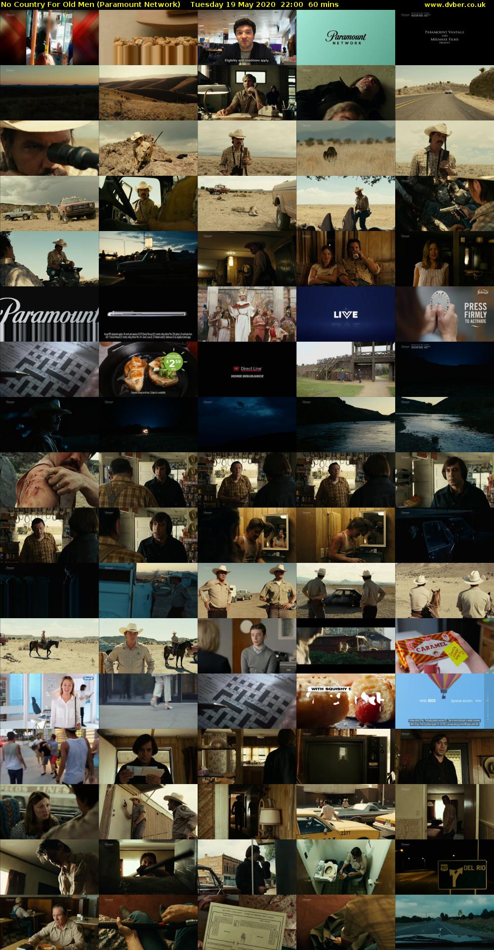 No Country For Old Men (Paramount Network) Tuesday 19 May 2020 22:00 - 23:00