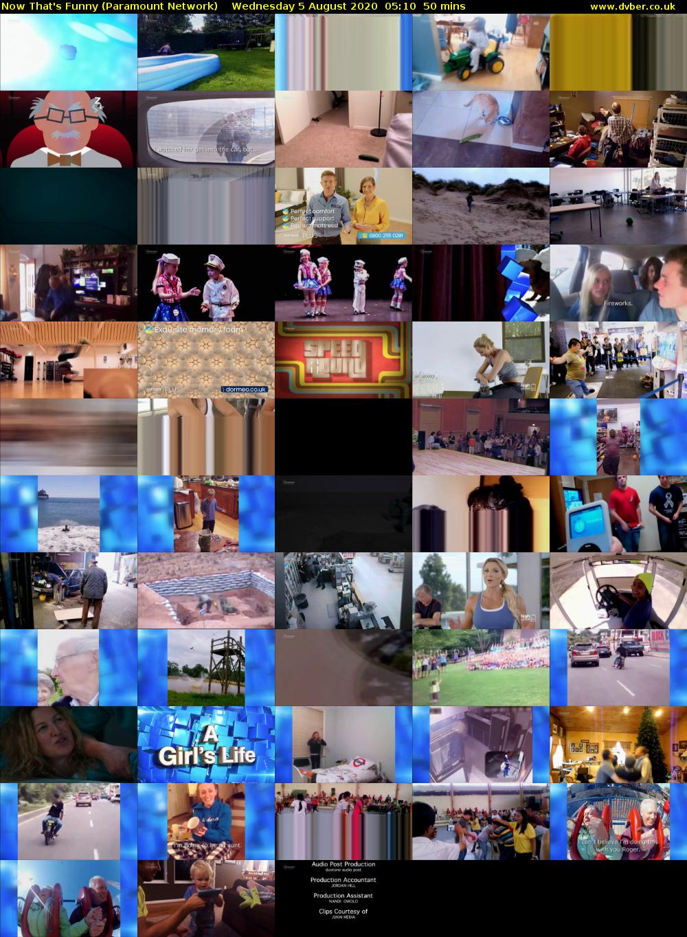 Now That's Funny (Paramount Network) Wednesday 5 August 2020 05:10 - 06:00