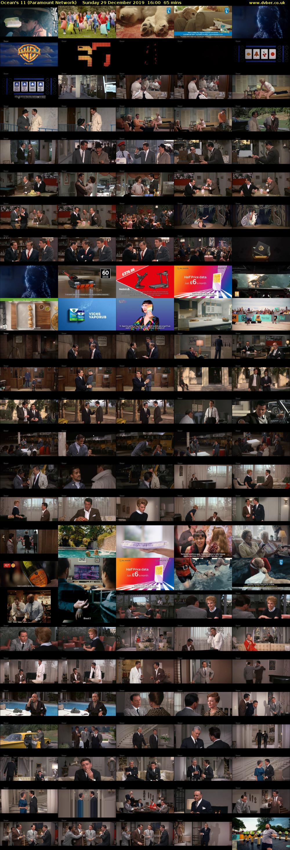 Ocean's 11 (Paramount Network) Sunday 29 December 2019 16:00 - 17:05