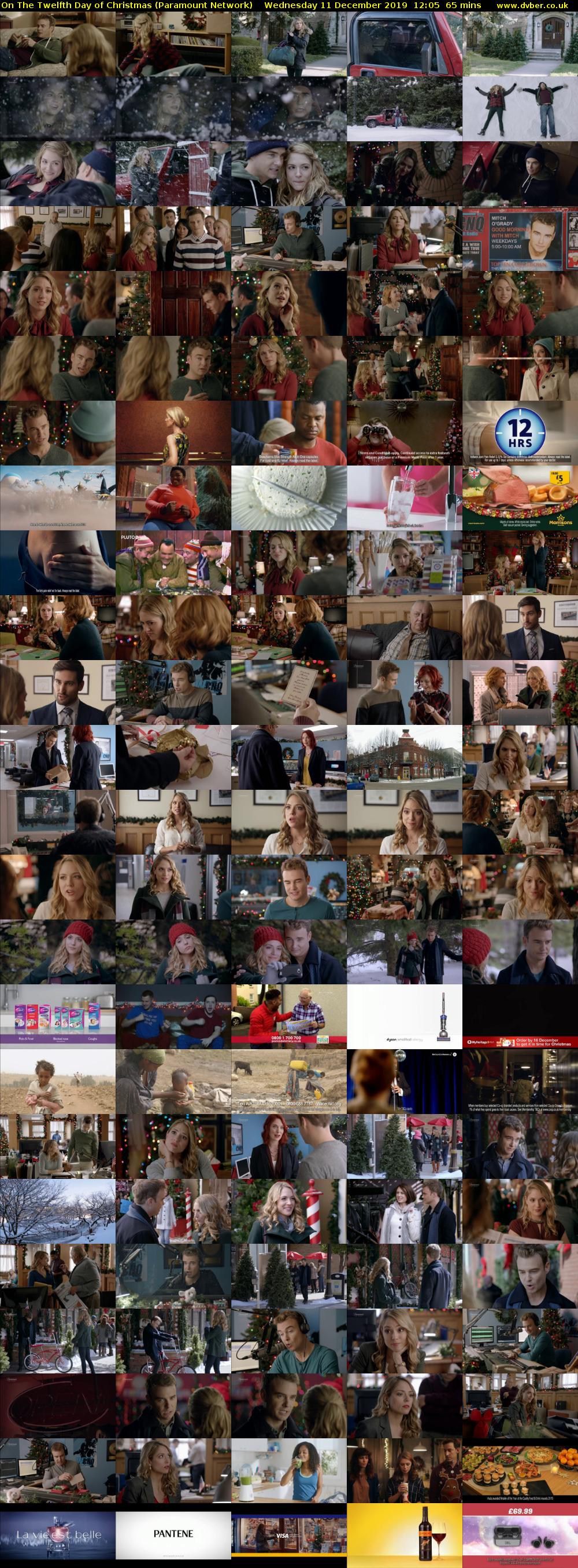 On The Twelfth Day of Christmas (Paramount Network) Wednesday 11 December 2019 12:05 - 13:10