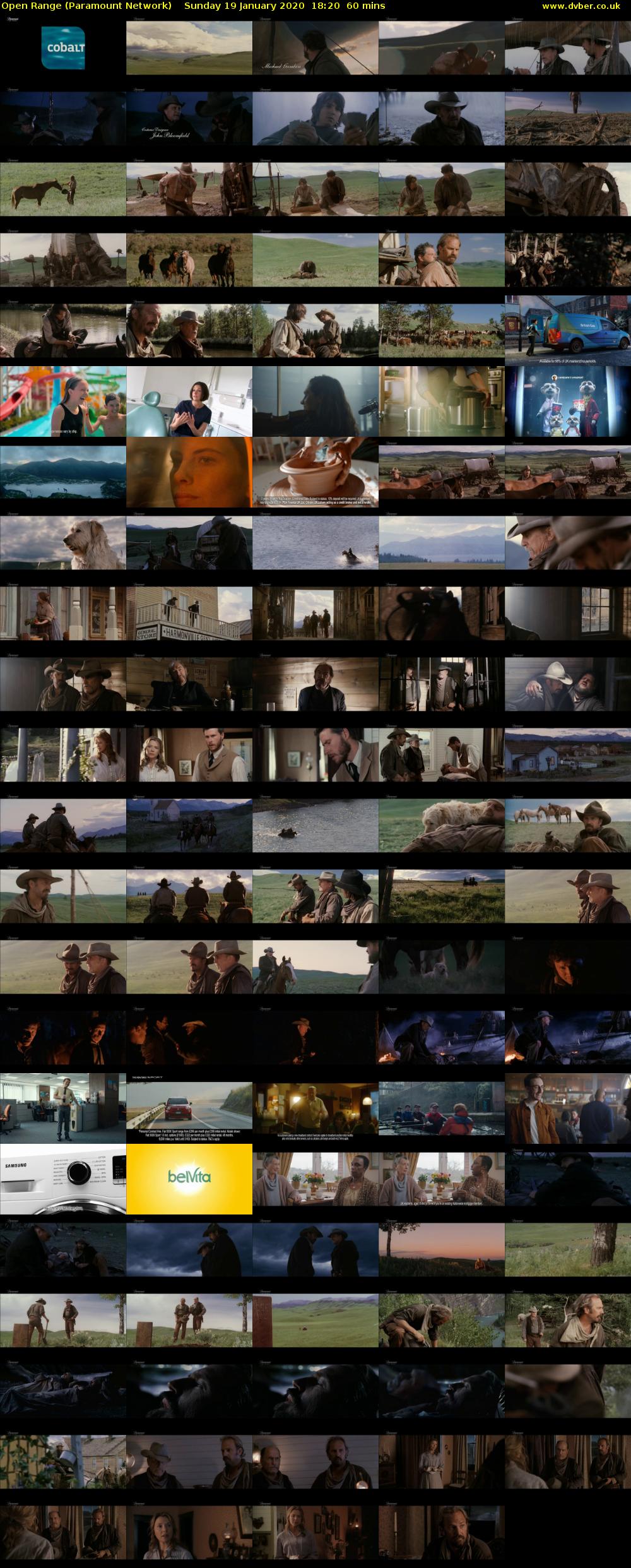 Open Range (Paramount Network) Sunday 19 January 2020 18:20 - 19:20