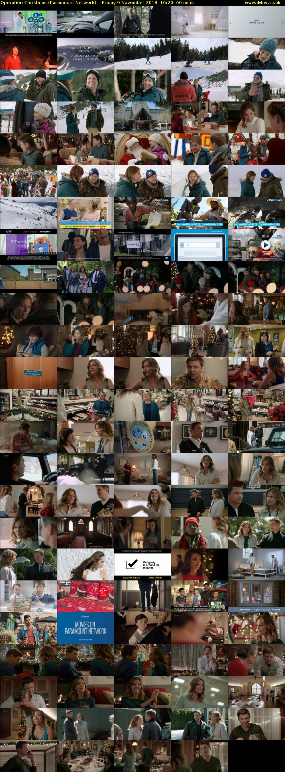 Operation Christmas (Paramount Network) Friday 9 November 2018 16:20 - 17:20