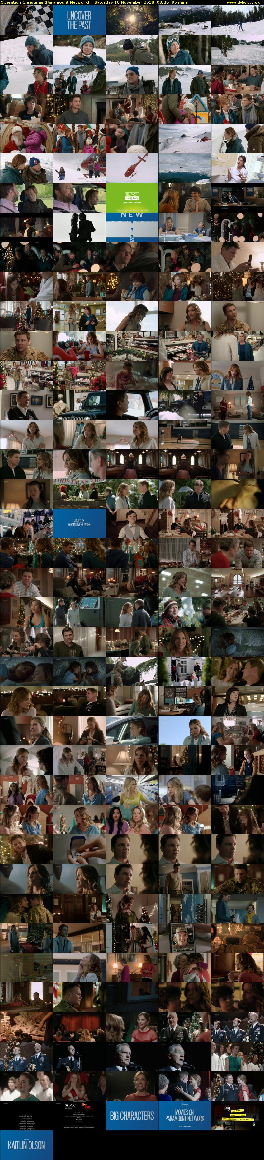 Operation Christmas (Paramount Network) Saturday 10 November 2018 03:25 - 05:00