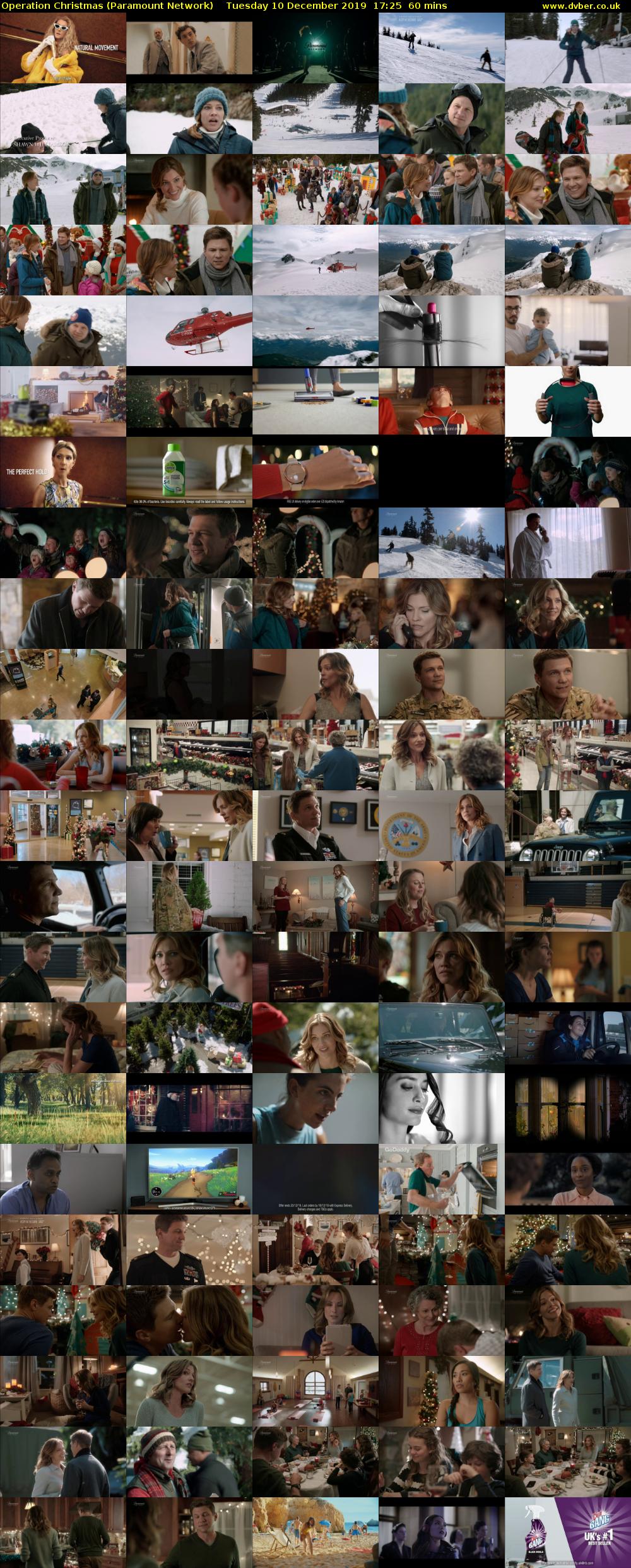 Operation Christmas (Paramount Network) Tuesday 10 December 2019 17:25 - 18:25