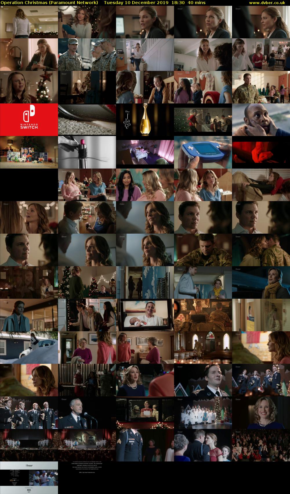 Operation Christmas (Paramount Network) Tuesday 10 December 2019 18:30 - 19:10