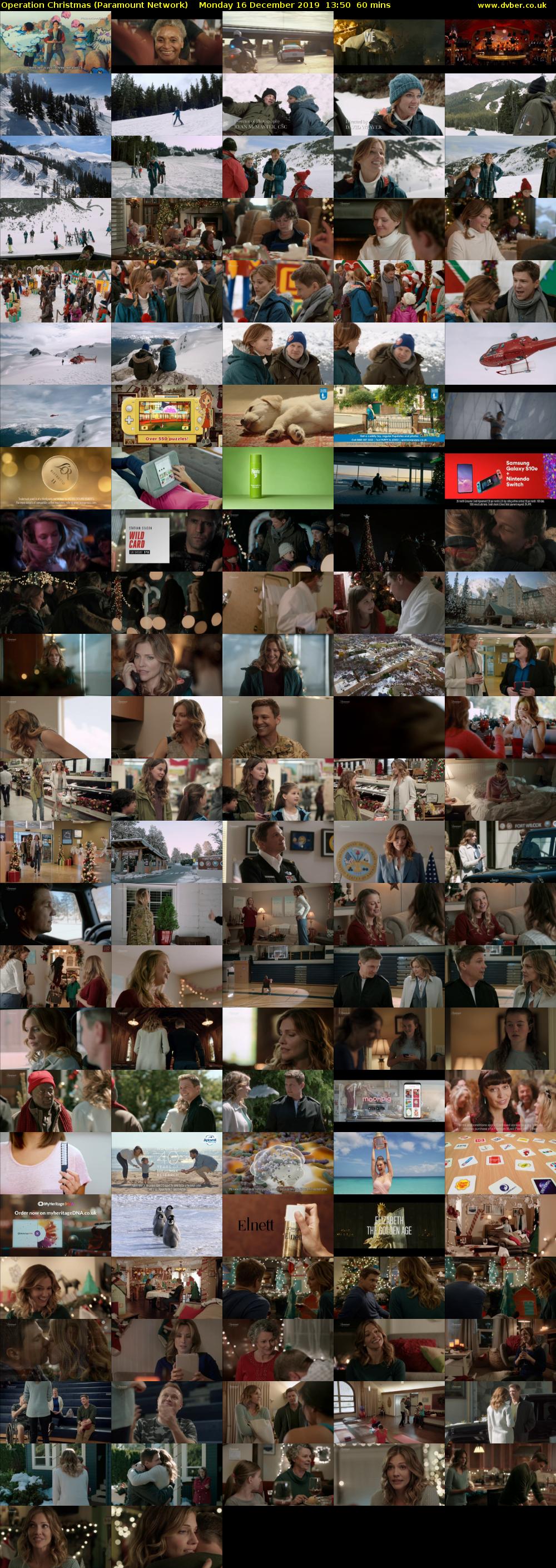 Operation Christmas (Paramount Network) Monday 16 December 2019 13:50 - 14:50