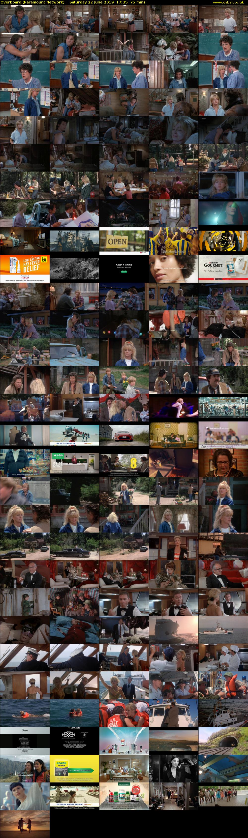 Overboard (Paramount Network) Saturday 22 June 2019 17:35 - 18:50