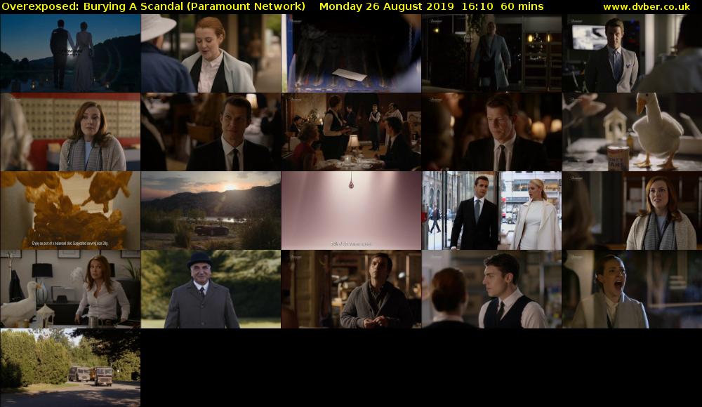 Overexposed: Burying A Scandal (Paramount Network) Monday 26 August 2019 16:10 - 17:10