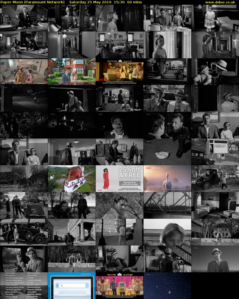 Paper Moon (Paramount Network) Saturday 25 May 2019 15:30 - 16:30