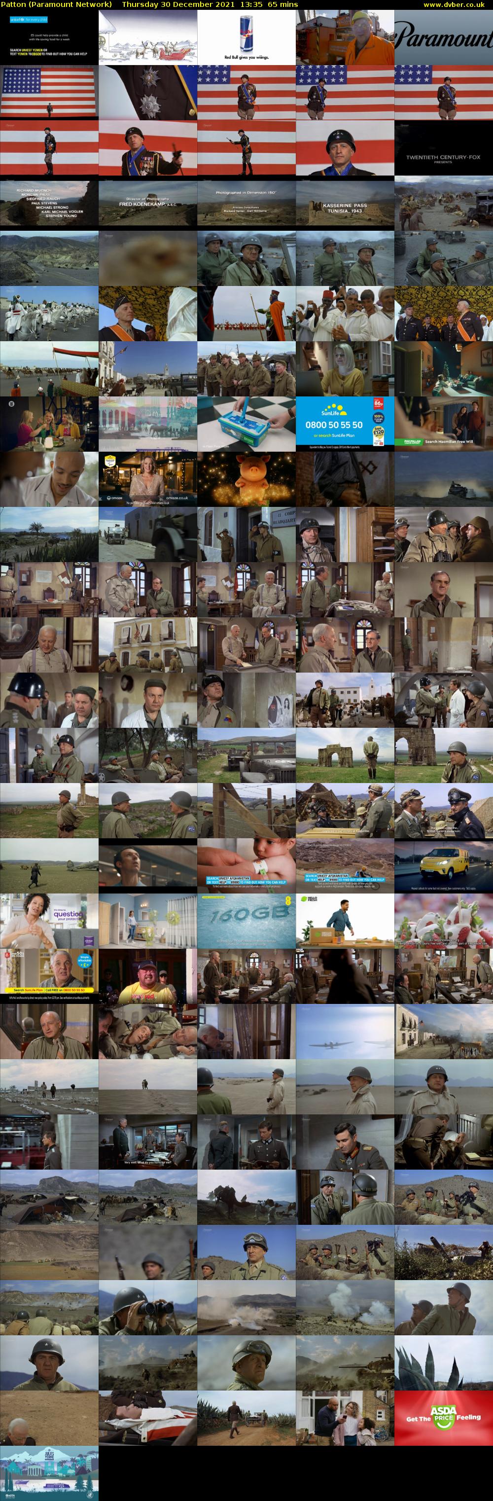 Patton (Paramount Network) Thursday 30 December 2021 13:35 - 14:40