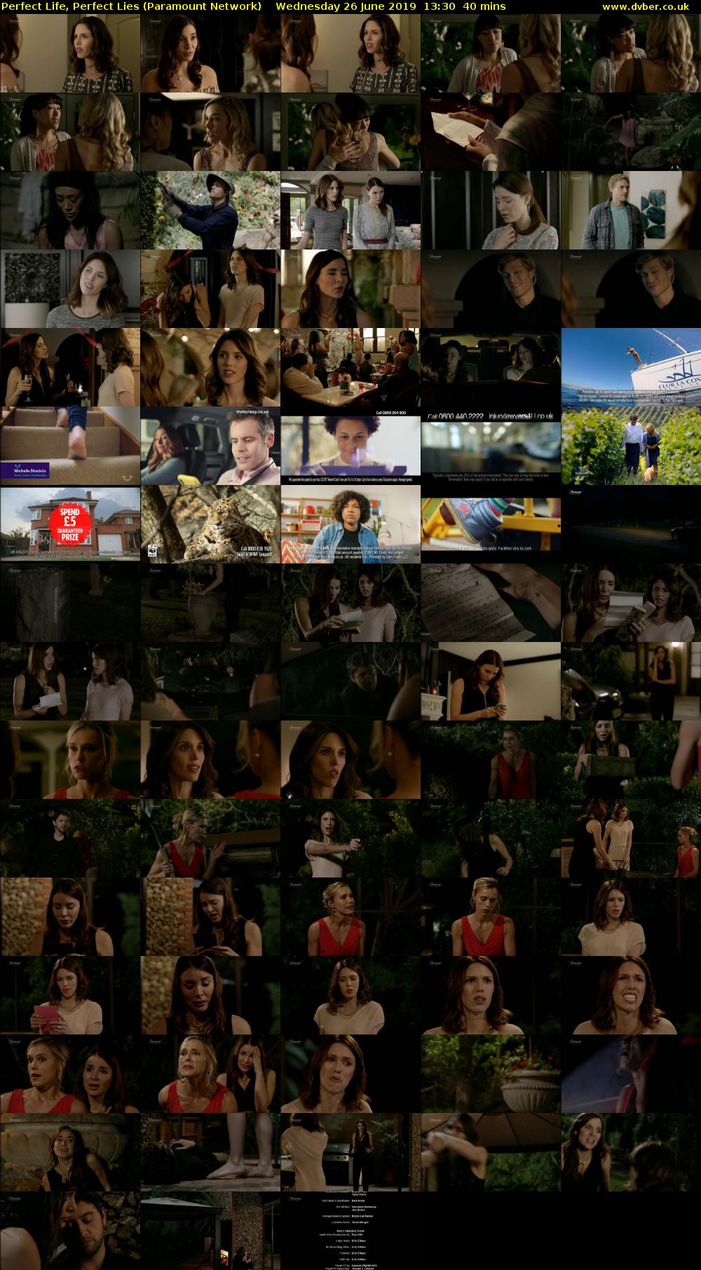 Perfect Life, Perfect Lies (Paramount Network) Wednesday 26 June 2019 13:30 - 14:10