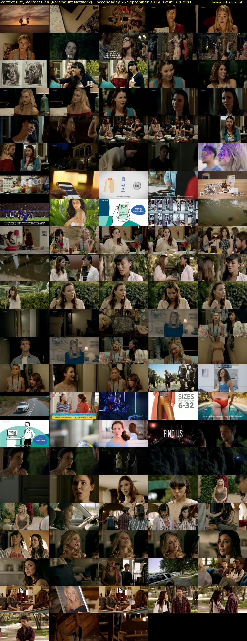 Perfect Life, Perfect Lies (Paramount Network) Wednesday 25 September 2019 12:45 - 13:45
