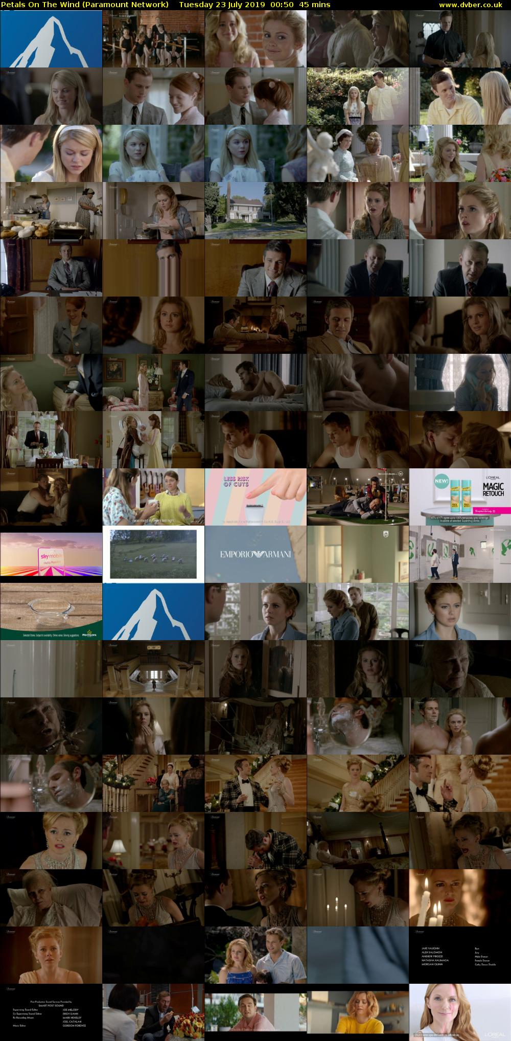 Petals On The Wind (Paramount Network) Tuesday 23 July 2019 00:50 - 01:35