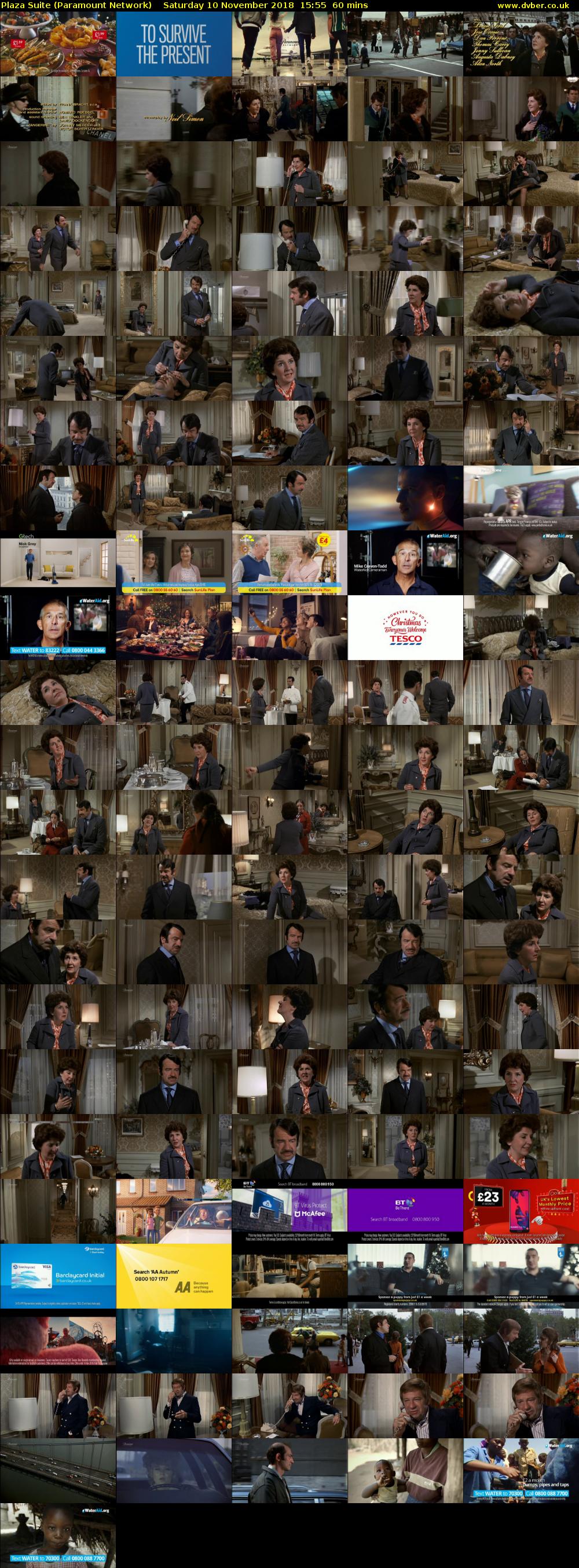 Plaza Suite (Paramount Network) Saturday 10 November 2018 15:55 - 16:55