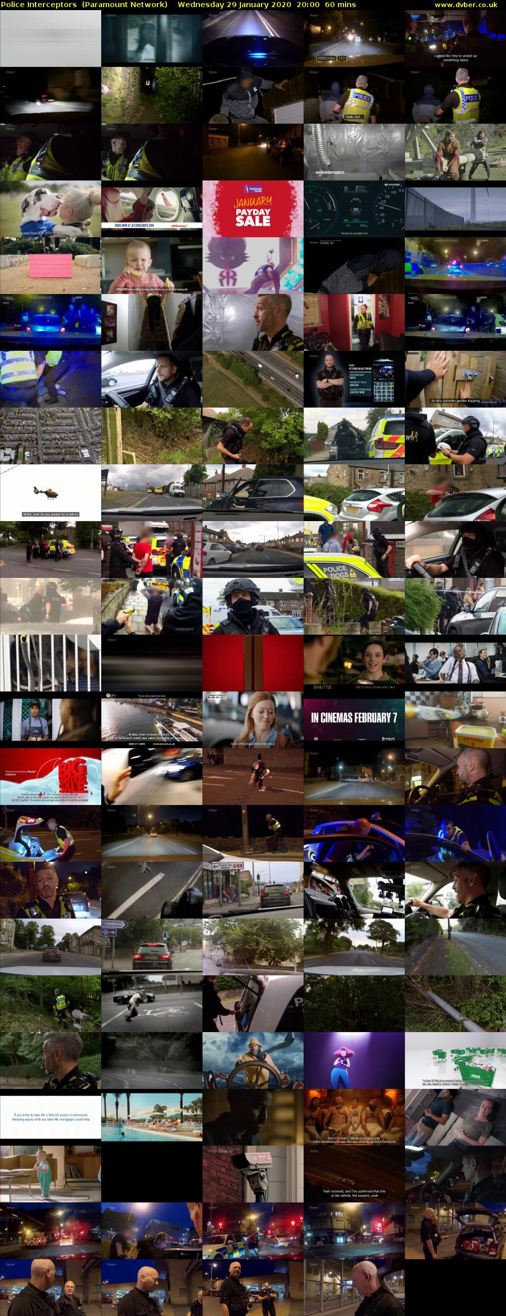 Police Interceptors  (Paramount Network) Wednesday 29 January 2020 20:00 - 21:00