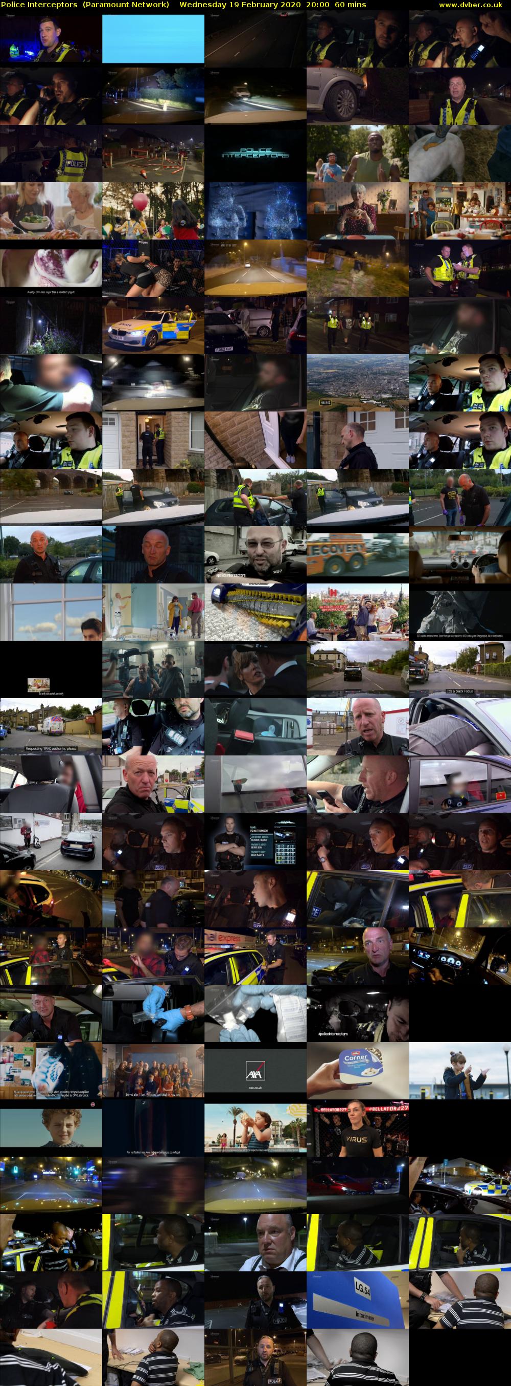 Police Interceptors  (Paramount Network) Wednesday 19 February 2020 20:00 - 21:00