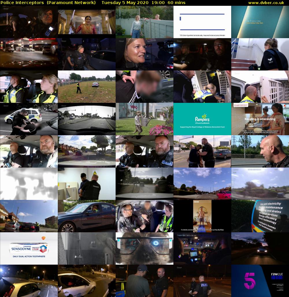 Police Interceptors  (Paramount Network) Tuesday 5 May 2020 19:00 - 20:00