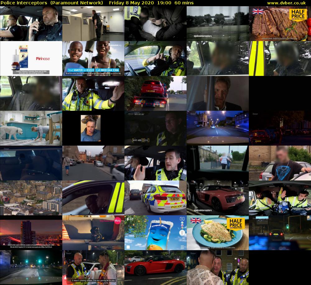 Police Interceptors  (Paramount Network) Friday 8 May 2020 19:00 - 20:00
