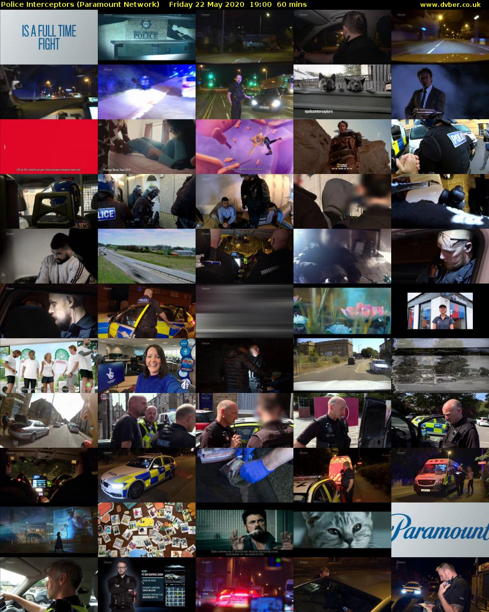 Police Interceptors (Paramount Network) Friday 22 May 2020 19:00 - 20:00