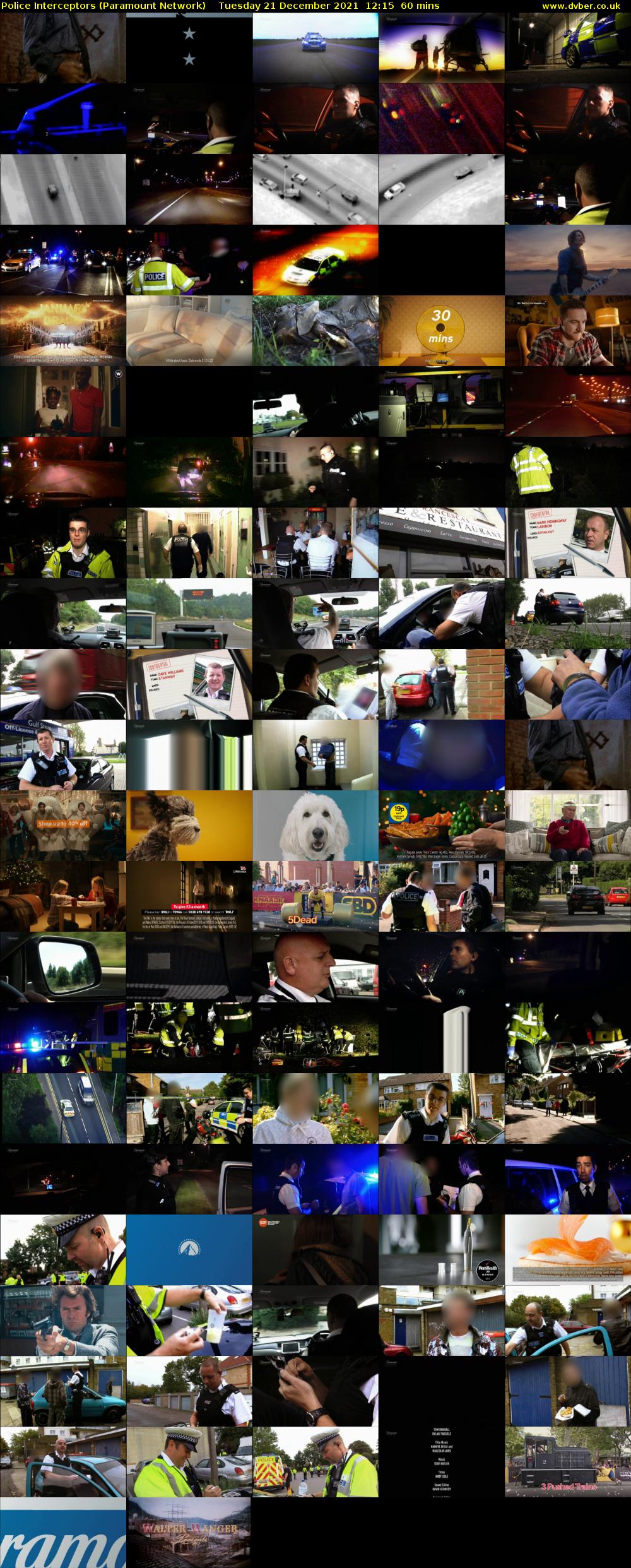 Police Interceptors (Paramount Network) Tuesday 21 December 2021 12:15 - 13:15