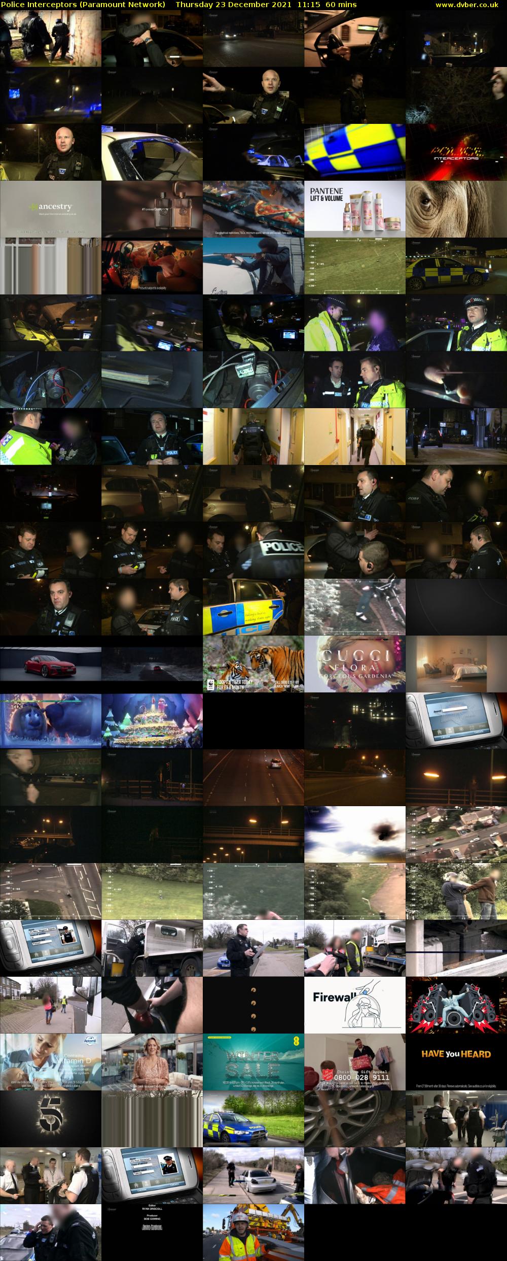 Police Interceptors (Paramount Network) Thursday 23 December 2021 11:15 - 12:15