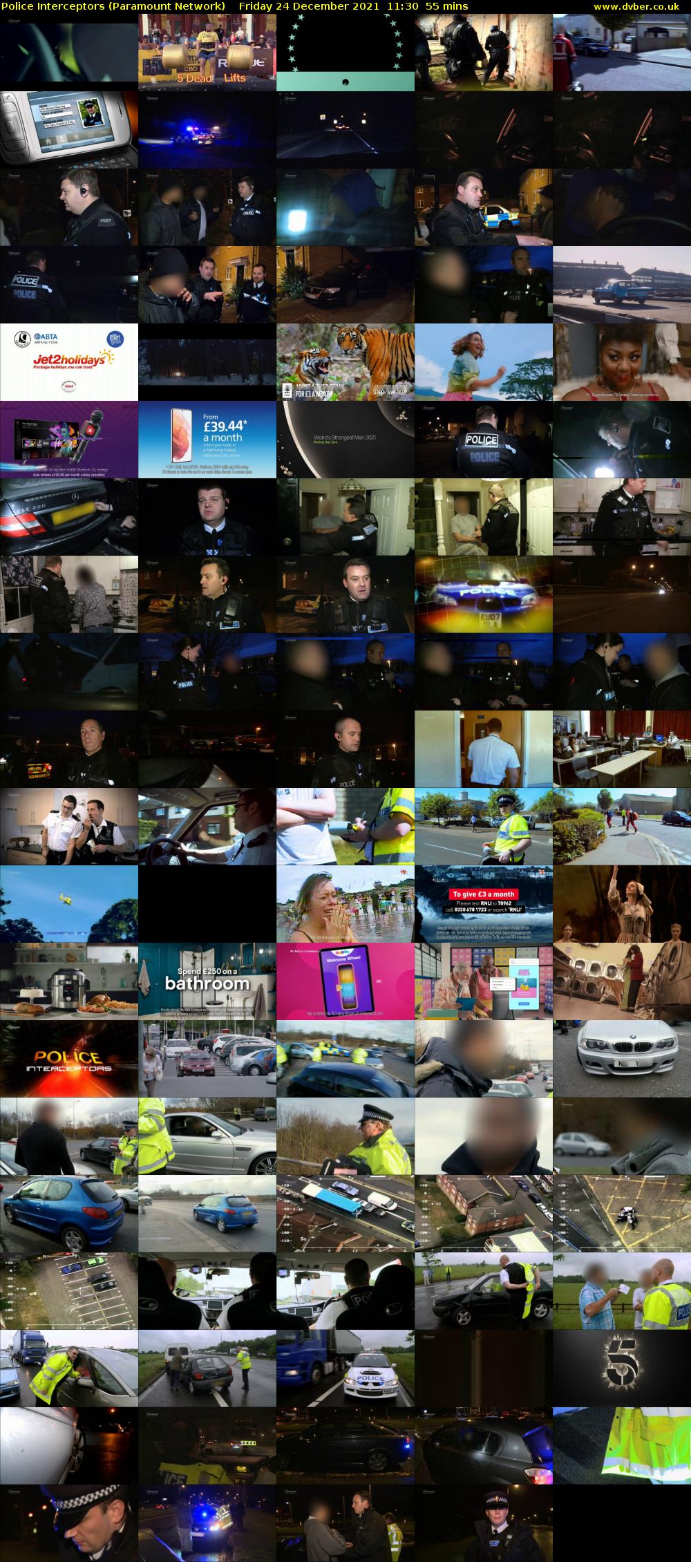 Police Interceptors (Paramount Network) Friday 24 December 2021 11:30 - 12:25