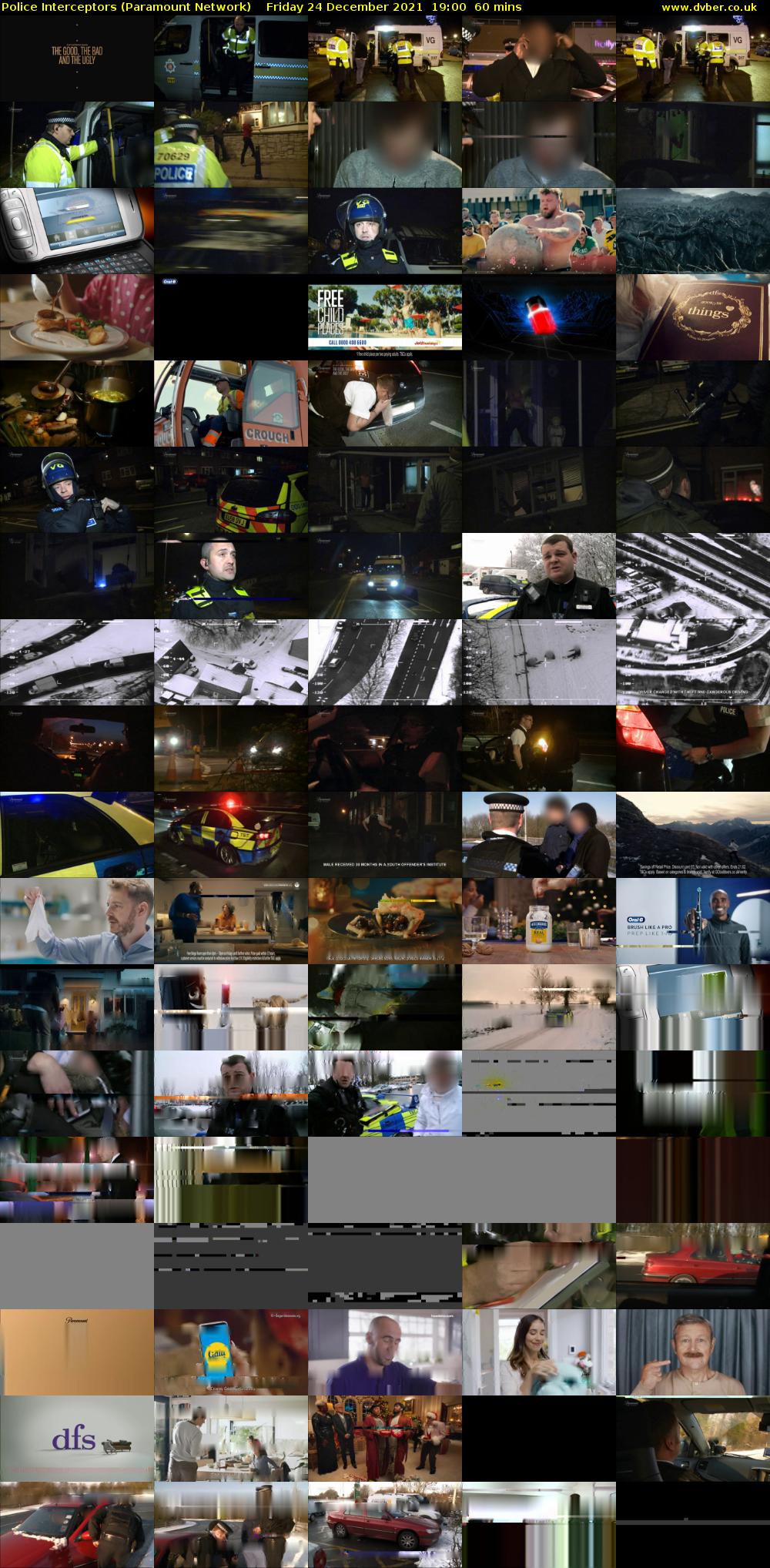 Police Interceptors (Paramount Network) Friday 24 December 2021 19:00 - 20:00
