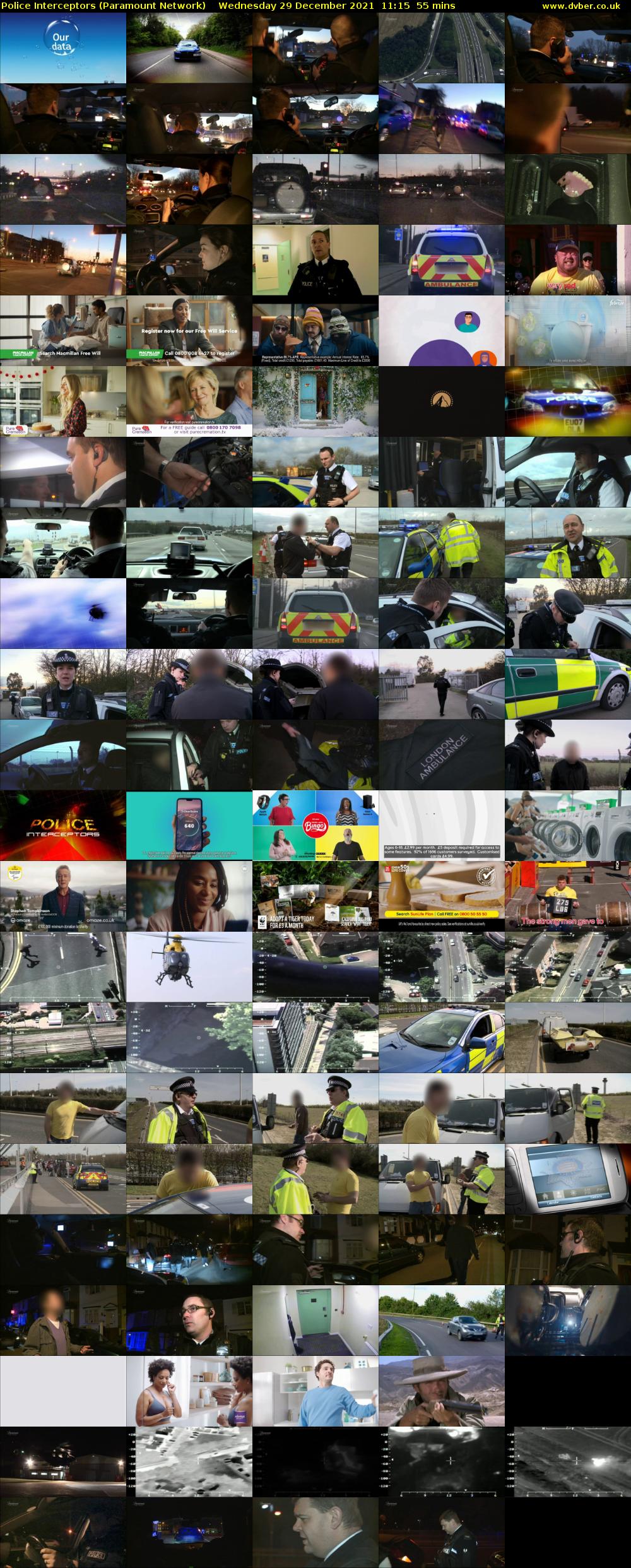 Police Interceptors (Paramount Network) Wednesday 29 December 2021 11:15 - 12:10