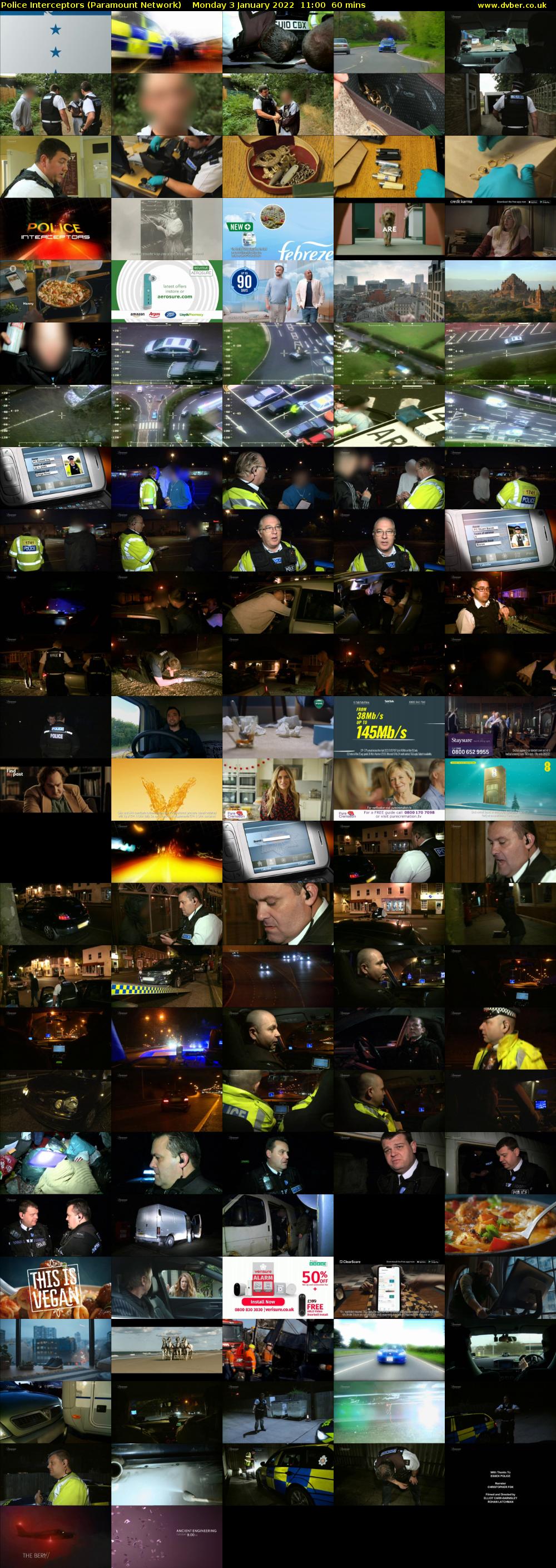 Police Interceptors (Paramount Network) Monday 3 January 2022 11:00 - 12:00
