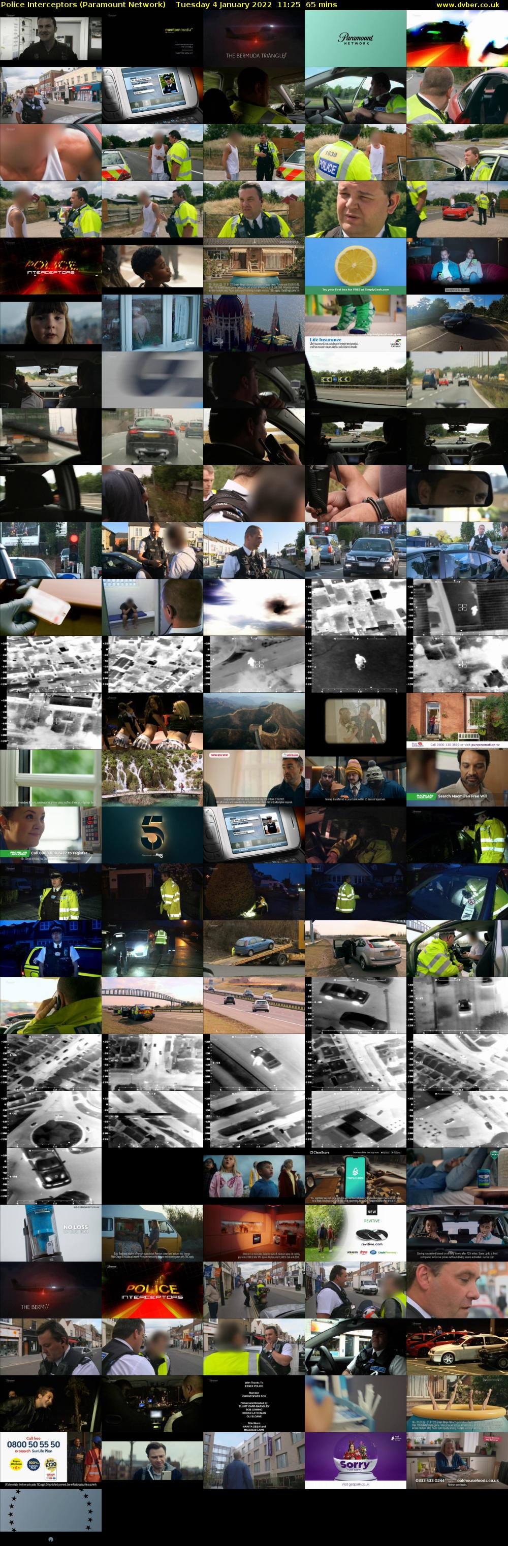 Police Interceptors (Paramount Network) Tuesday 4 January 2022 11:25 - 12:30