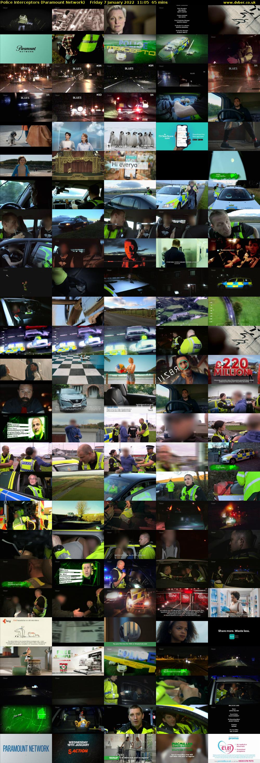 Police Interceptors (Paramount Network) Friday 7 January 2022 11:05 - 12:10