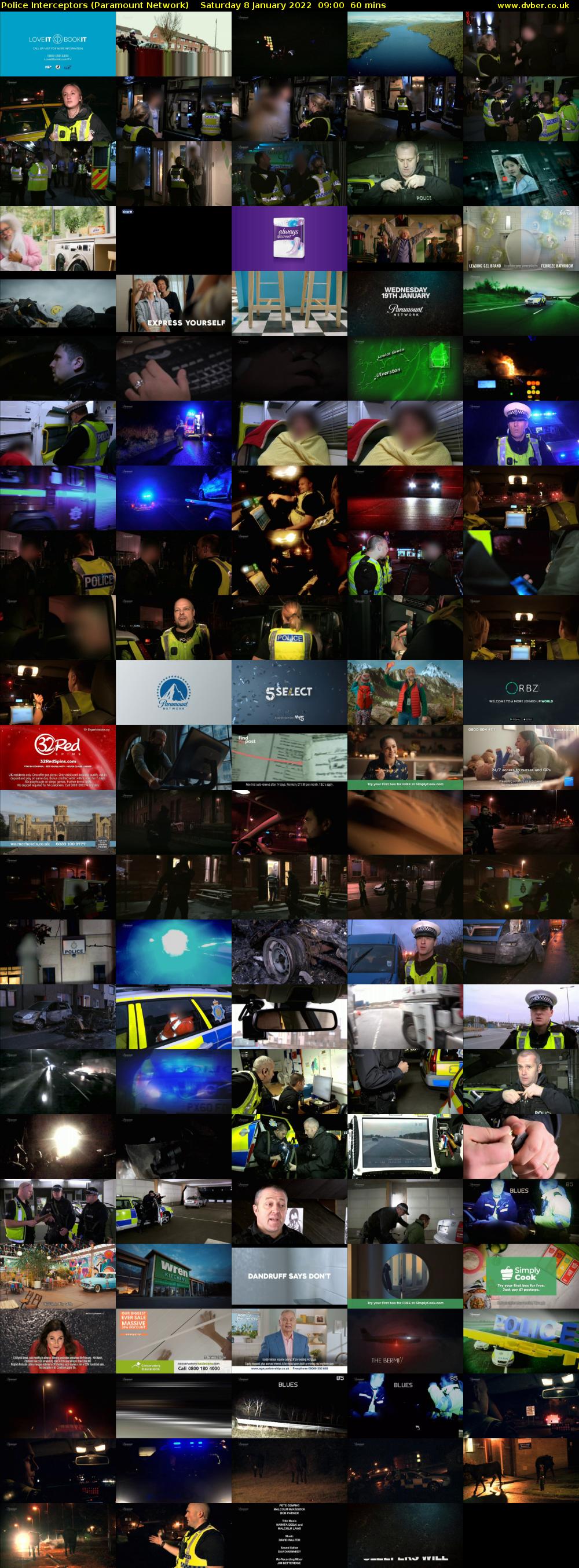 Police Interceptors (Paramount Network) Saturday 8 January 2022 09:00 - 10:00