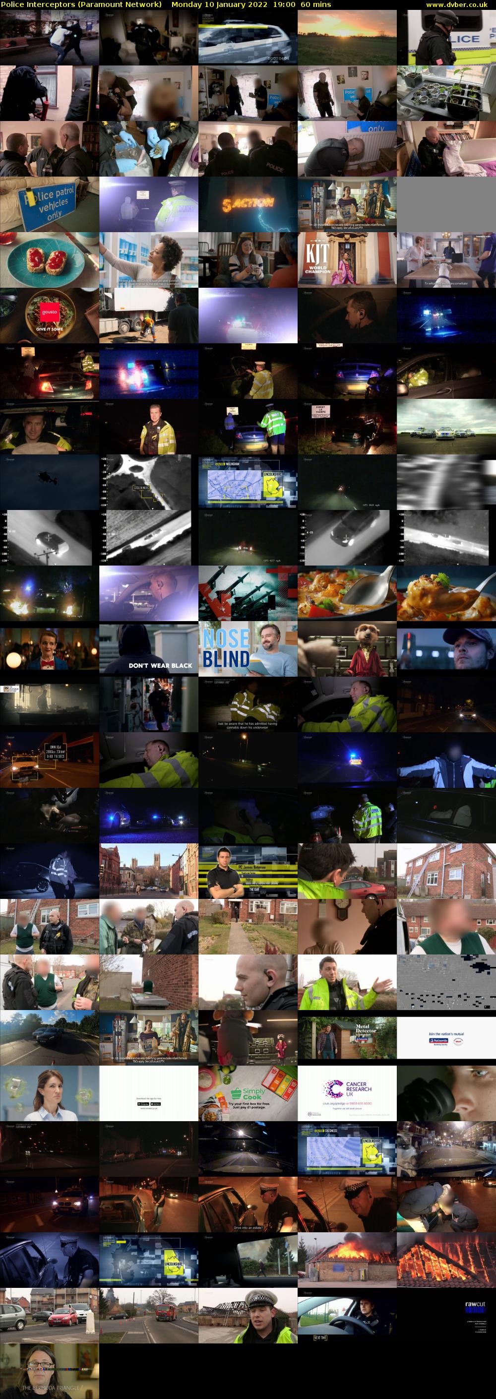 Police Interceptors (Paramount Network) Monday 10 January 2022 19:00 - 20:00
