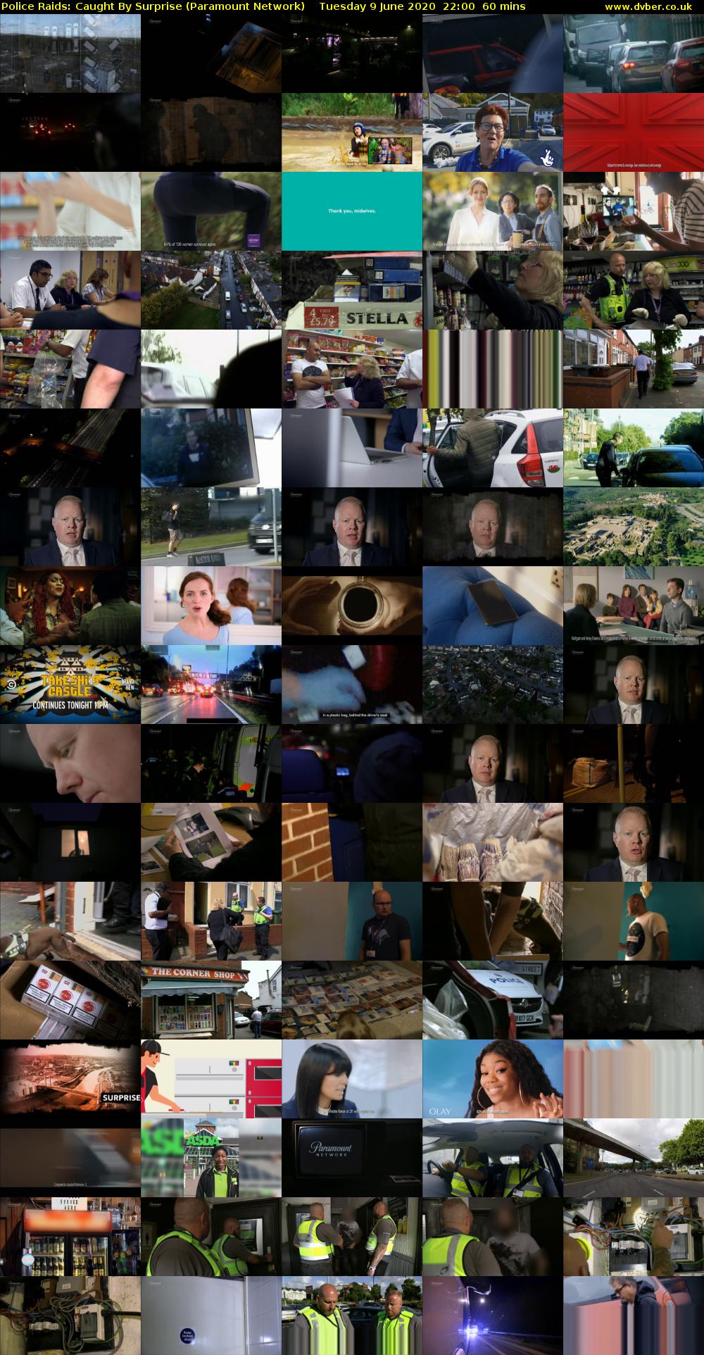 Police Raids: Caught By Surprise (Paramount Network) Tuesday 9 June 2020 22:00 - 23:00