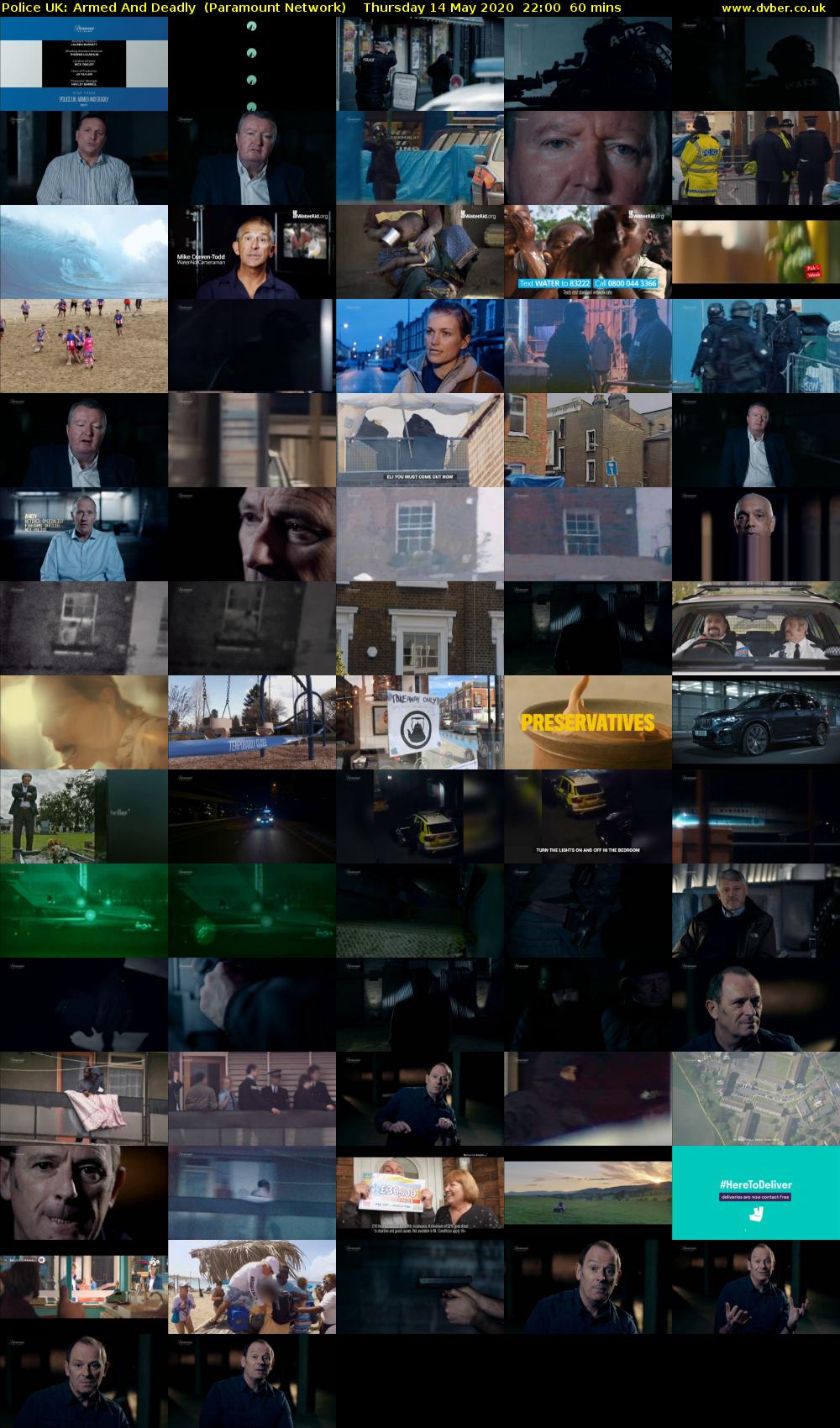Police UK: Armed And Deadly  (Paramount Network) Thursday 14 May 2020 22:00 - 23:00