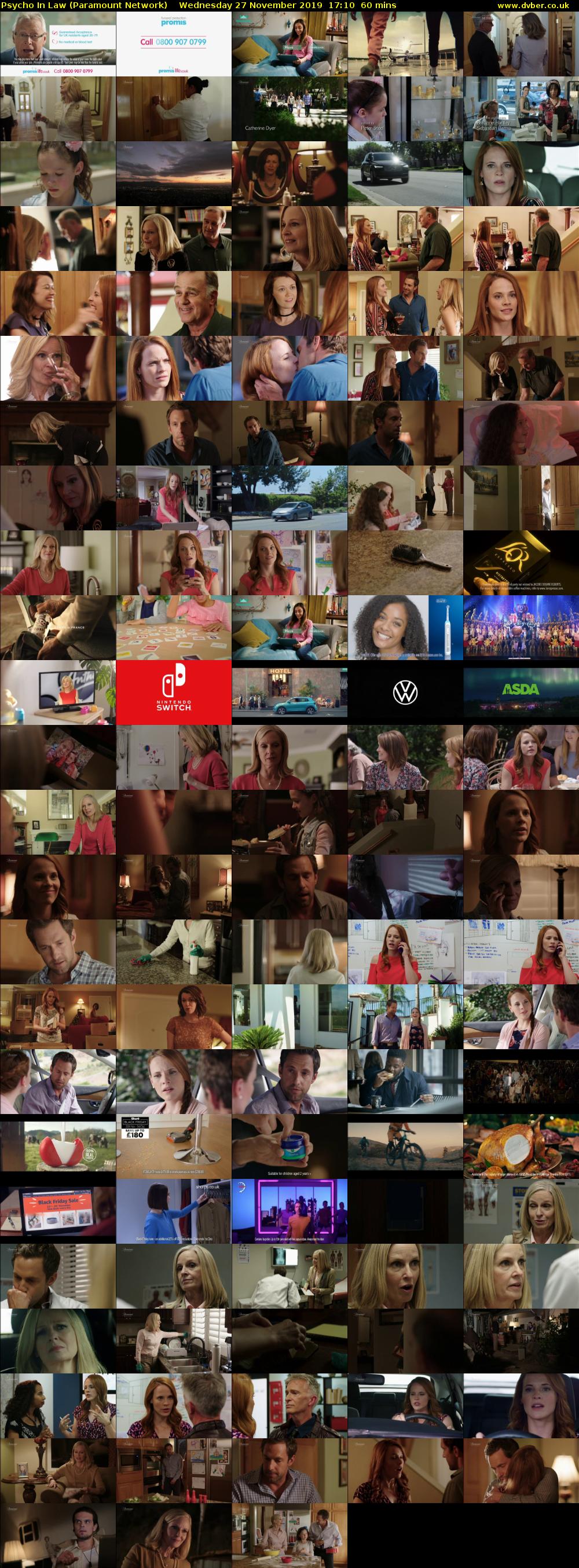 Psycho In Law (Paramount Network) Wednesday 27 November 2019 17:10 - 18:10