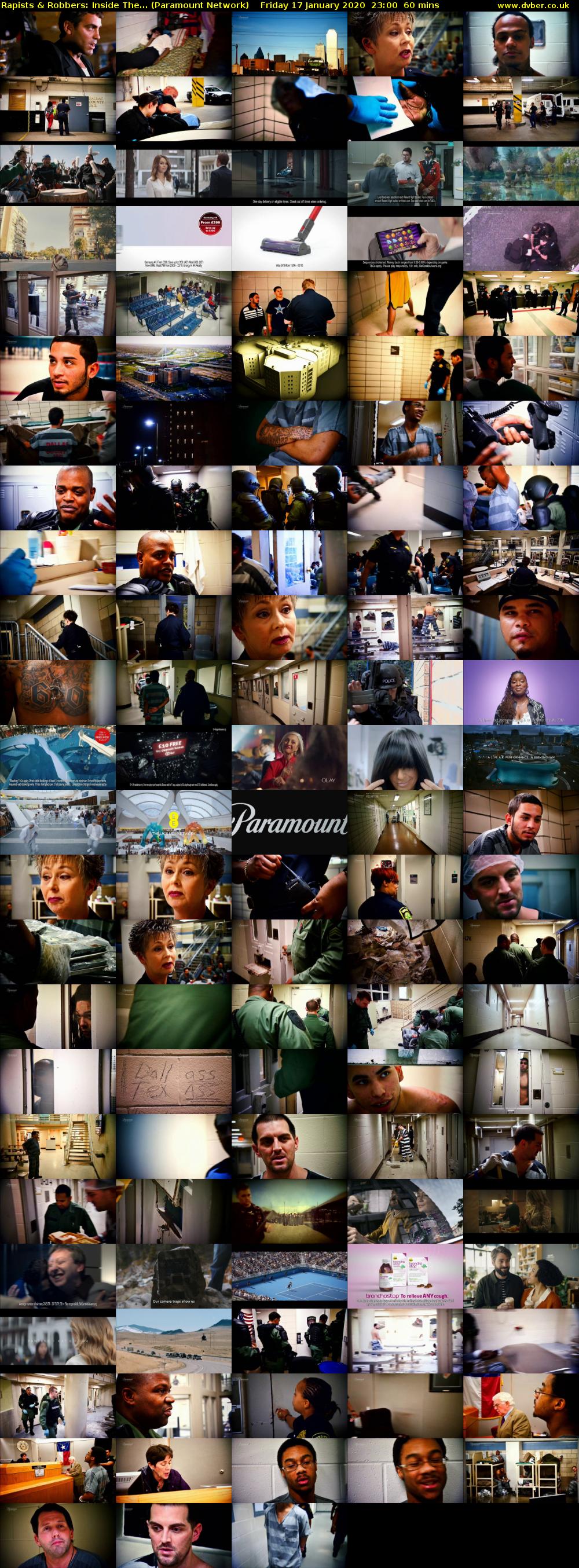 Rapists & Robbers: Inside The... (Paramount Network) Friday 17 January 2020 23:00 - 00:00