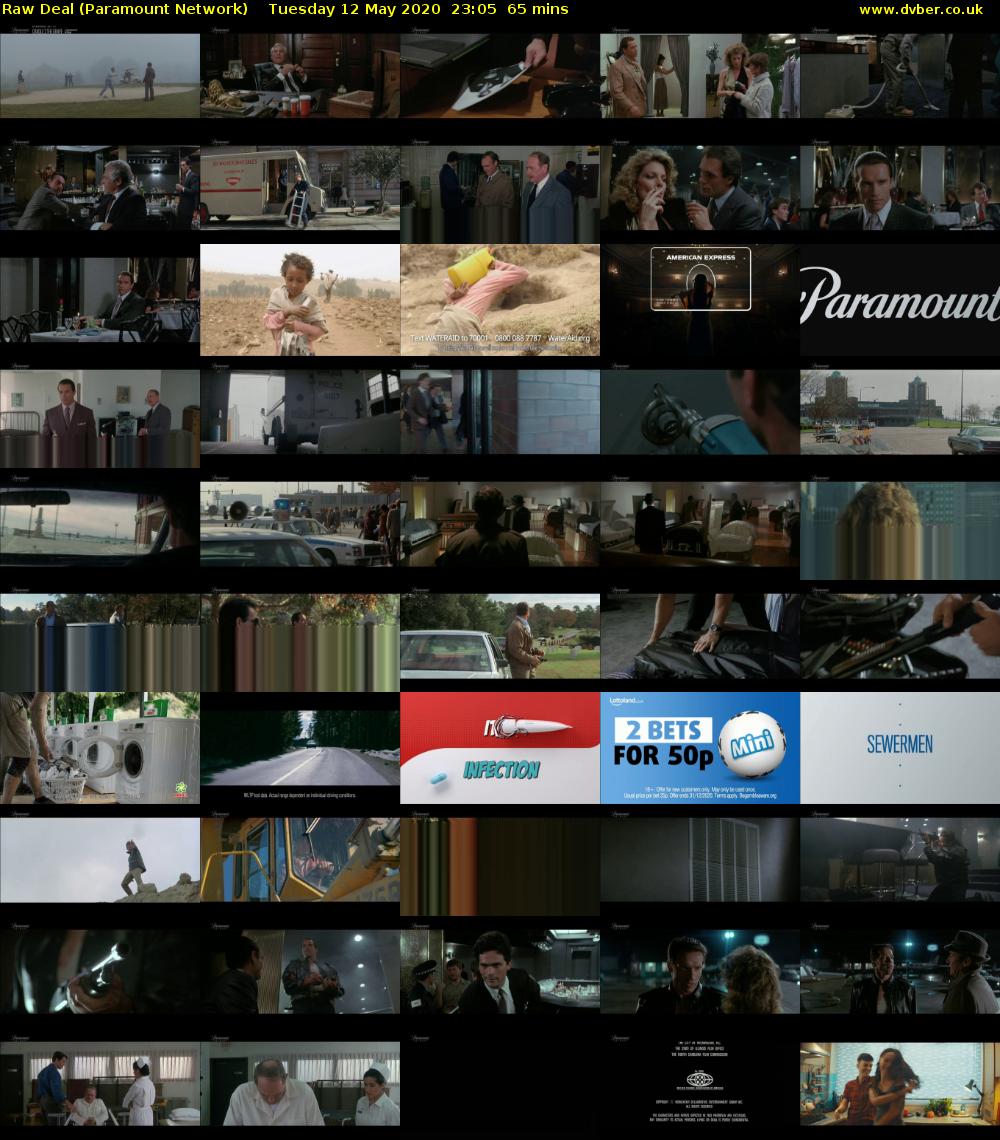 Raw Deal (Paramount Network) Tuesday 12 May 2020 23:05 - 00:10
