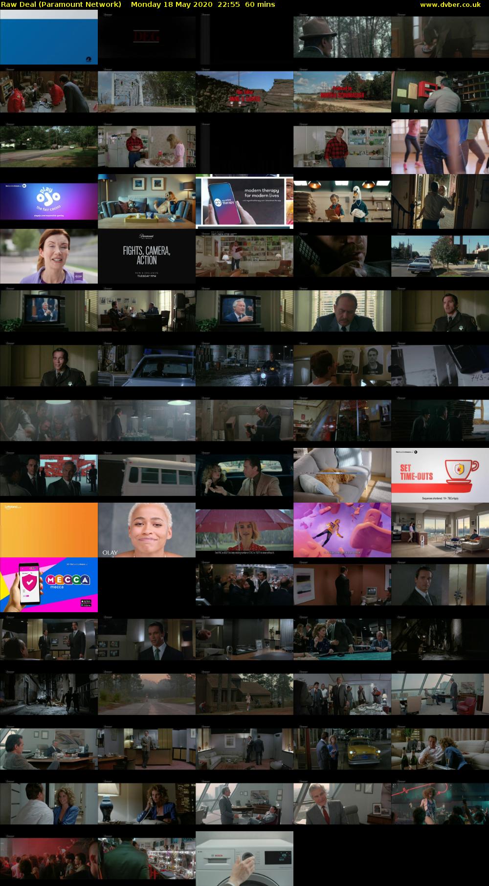 Raw Deal (Paramount Network) Monday 18 May 2020 22:55 - 23:55