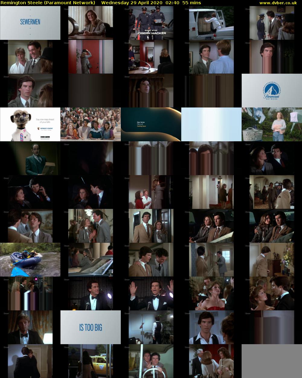 Remington Steele (Paramount Network) Wednesday 29 April 2020 02:40 - 03:35